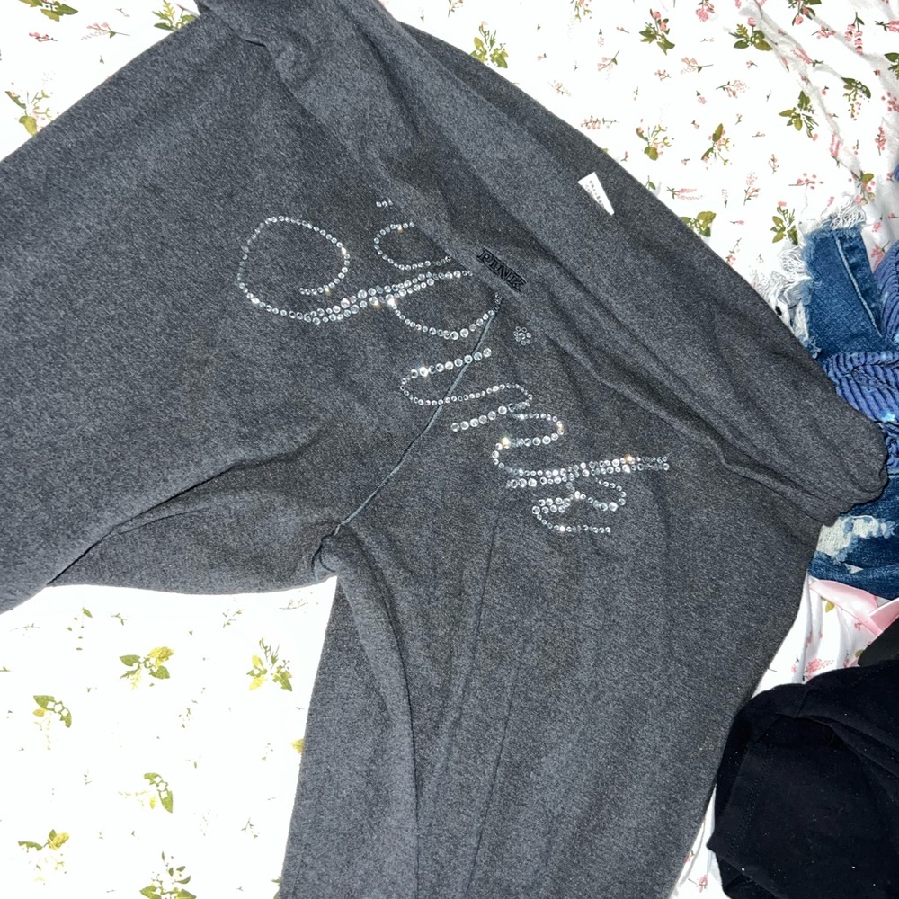 PINK Victoria's Secret Charcoal Lounge Pants